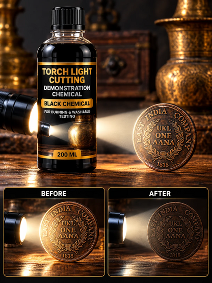 Torch Light Cutting Demonstration Setup